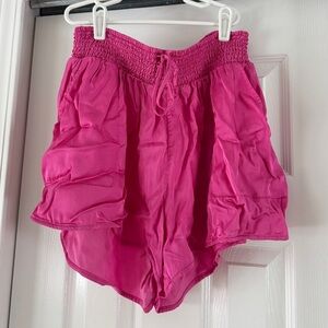 Aerie Pink Women's Silk Shorts